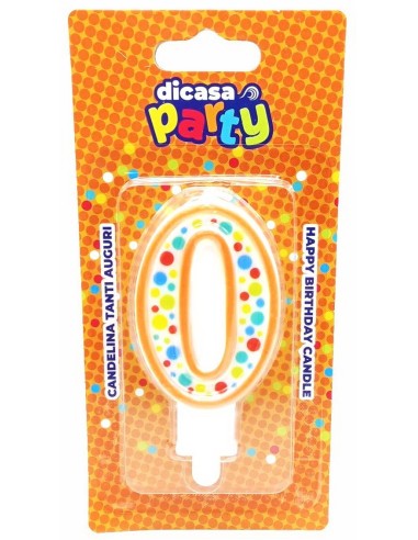 Dicasa Candelina Buon Compleanno - Numero 0